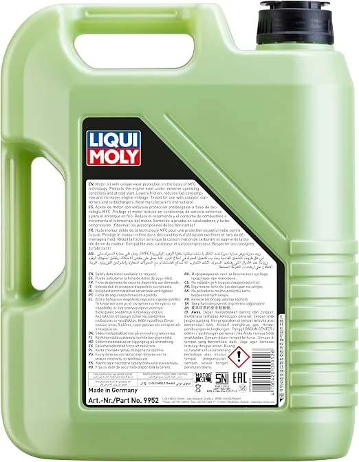 81ckh9tF+UL._AC_SX522_ LIQUI MOLY 9952 – Motor Yağı 5W-30 Molygen New Generation 5 Litre